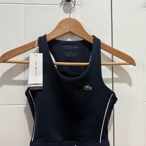 Lacoste Sport Navy Tank Top